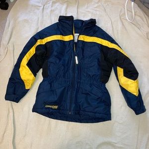 Columbia Snow Puffy 2in1 Jacket Reflective Challenge Series Windbreaker